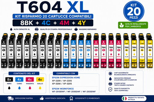 Cartuccia compatibile t604xl - cartuccia,